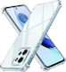 Techsuit Shockproof Clear Umschlag Rückseite Silikon Transparent (Motorola Edge 50 - Techsuit)