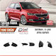 Capace Oglinzi Compatibile Skoda Fabia III 2015-2021 Negru Lucios Stil Batman