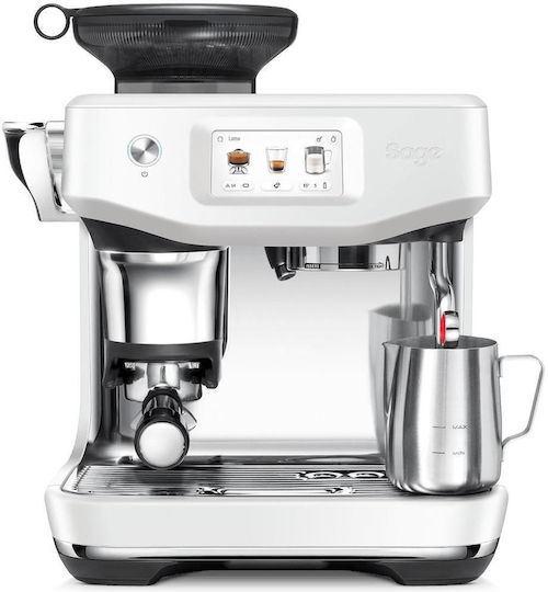 Sage The Barista Touch Impress Automat de Espresso 1700W Presiune 15bar Gri