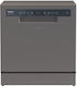 Candy Freestanding Dishwasher with Wi-Fi for 8 Place Settings W55xH59.5cm Gray