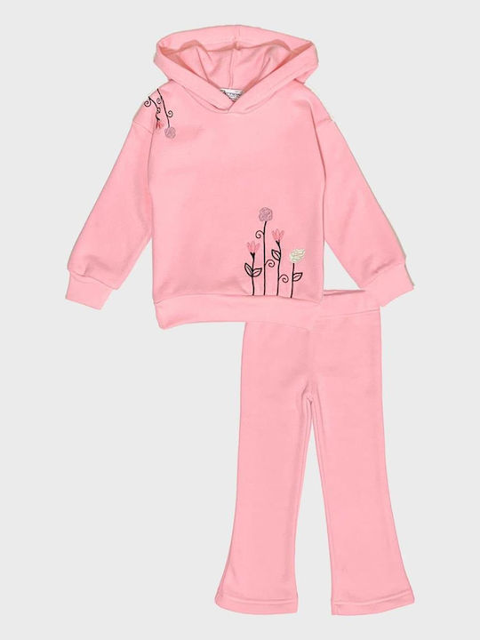 Action Sportswear Kids Sweatpants Set Pink