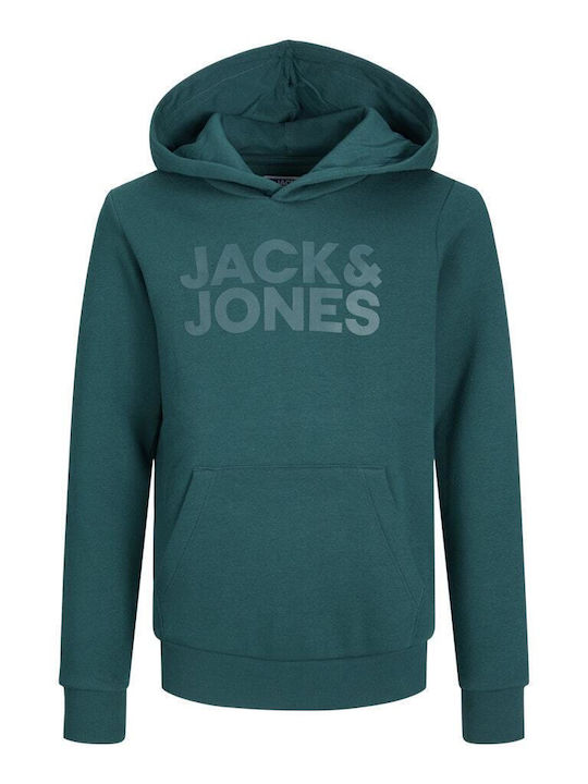 Jack & Jones Детски суитчър Petrol