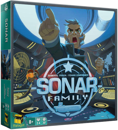 Настолна игра Sonar за 2-4 играчи 8+ години (EN) Matagot