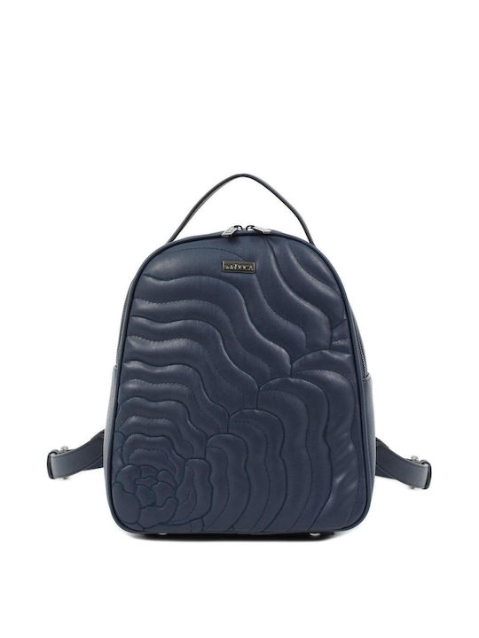 Doca Damen Tasche Rucksack Blau