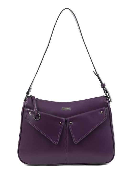 Doca Damen Tasche Schulter Lila