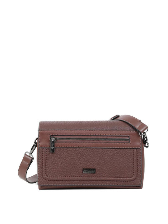 Doca Damen Tasche Crossbody Braun