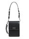 Doca Damen Tasche Schulter Schwarz