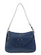 Doca Damen Tasche Schulter Blau