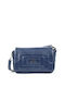 Doca Damen Tasche Crossbody Blau