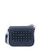 Doca Damen Tasche Crossbody Blau