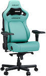 Anda Seat Kaiser 4 L Artificial Leather Gaming Chair with Adjustable Arms Green