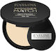 Eveline Cosmetics Eveline_wonder Match Mattierendes Kompaktpuder LSF30 01 8g
