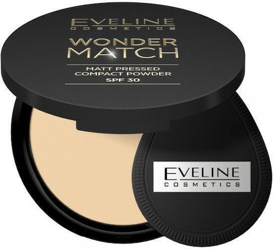 Eveline Cosmetics Eveline_wonder Match Pudră Compactă Matifiantă Spf30 02 8g
