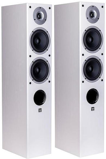 Wilson Audio Raptor Pair of Hi-Fi Speakers Floor 150W 2 No of Drivers W17xD26.3xH83.9cm. White