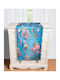 Silk Fashion Runner Din Mătase Ks031 Albastru 45x170cm