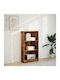 Bookcase Coffee 60x24x109cm