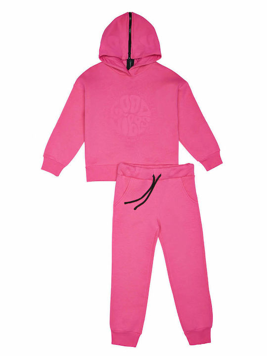 Sprint Kids Sweatpants Set Bubblegum