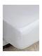 Sheet Super-Double with Elastic 160x200+40cm. White