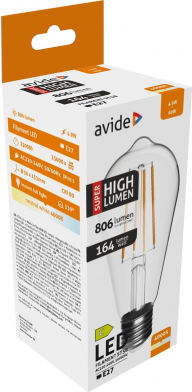 Avide LED крушка 4.9W 133mm за фасунга E27 Неутрално бяло 806лм