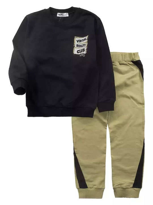 Nek Kids Wear Kids Sweatpants Set Blue