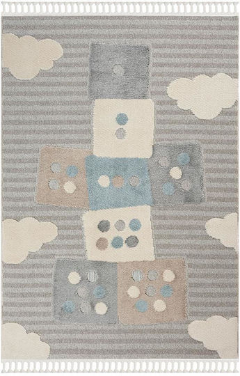 Newplan Bubbles 960 Παιδικό Χαλί Γκρι 160x230cm