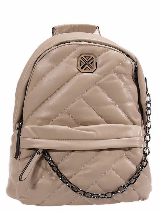 Xti Damen Tasche Rucksack Beige