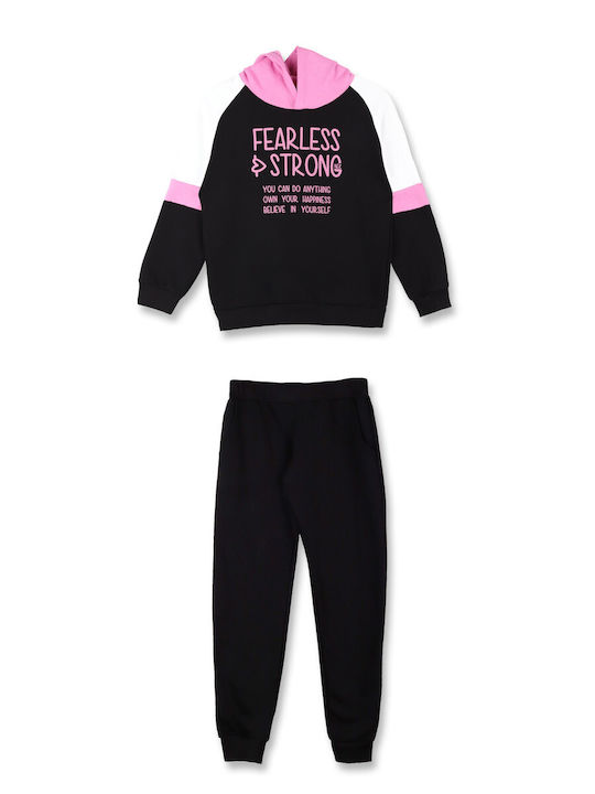 Nek Kids Wear Kids Sweatpants Set black