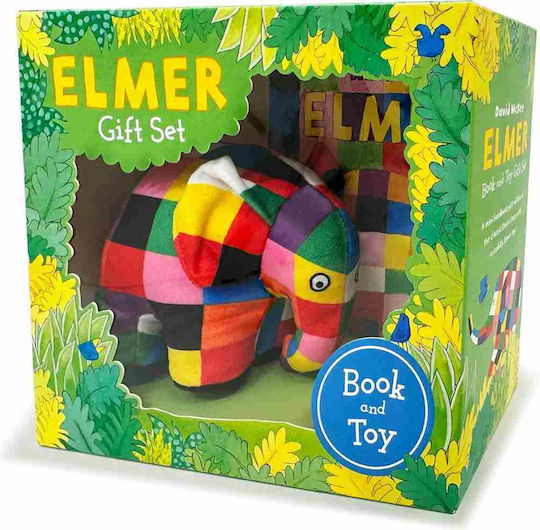 Elmer Book And Toy Gift Set Multiple-component Retail Product Slip-cased Elmer Book And Toy Gift Set Multiple-component Retail Product Slip-cased