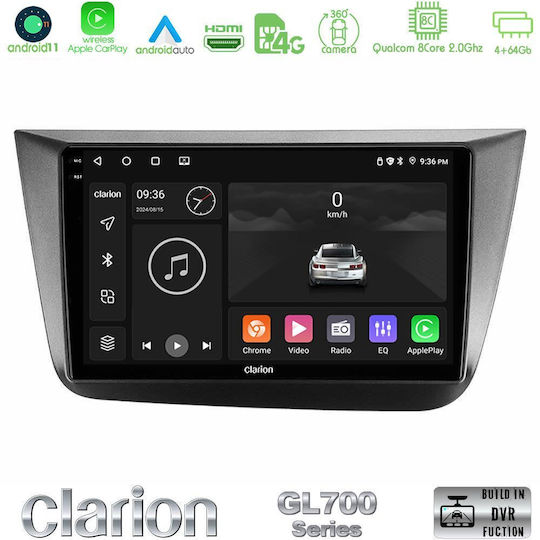 Clarion Автомобилна Аудио Система (Блутут/USB/WiFi/GPS/Apple-Carplay/Android-Auto) с Тъчскрийн 9"