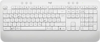 Logitech Signature K650 Wireless Bluetooth Keyboard Only German Off-White