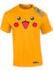 Men's Cotton T-shirt Takeposition Anime Pikachu Pokemon Yellow 320-1380-04