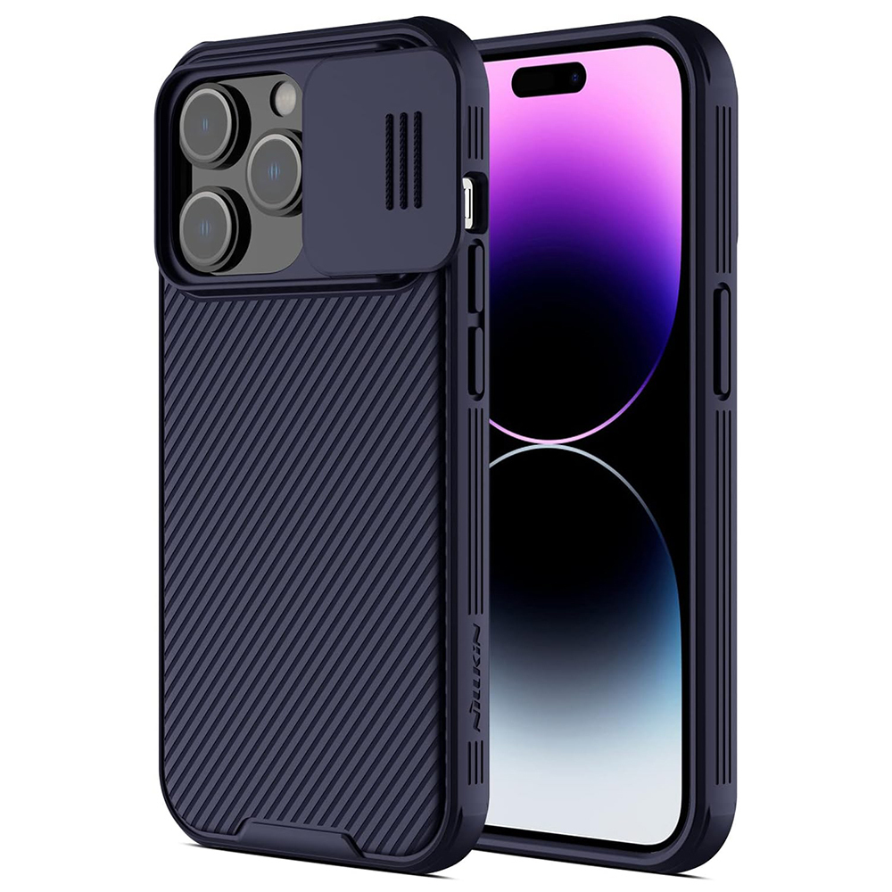 Nillkin Camshield Pro Umschlag Rückseite Kunststoff / Silikon Dark