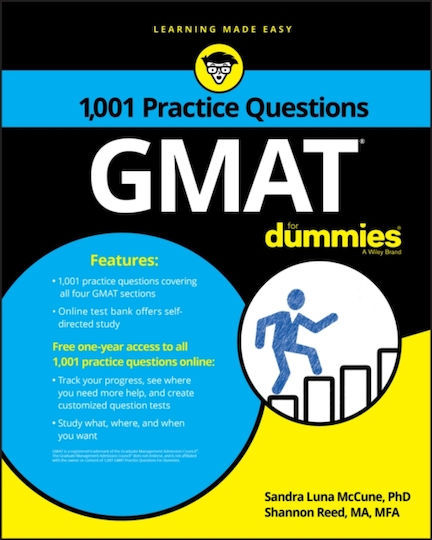 Gmat 1,001 Practice Questions for Dummies Gmat 1,001 Practice Questions for Dummies