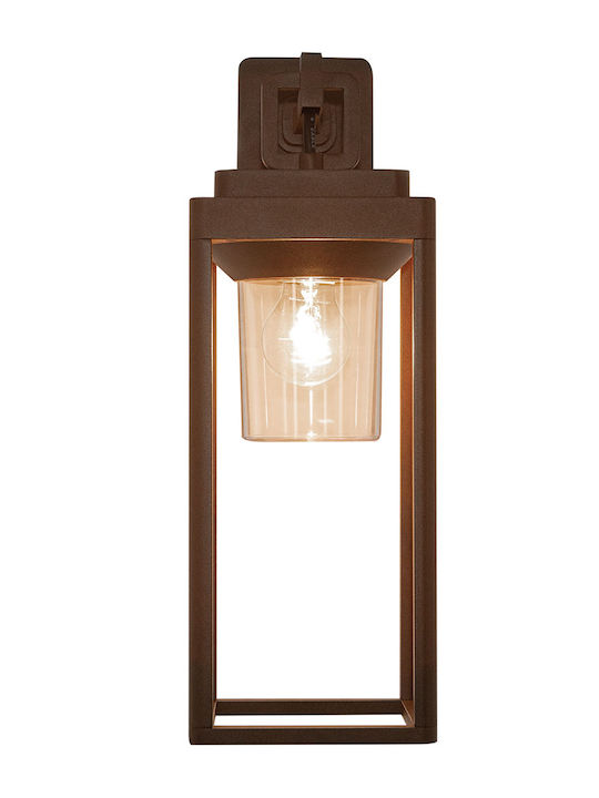 Zambelis Lights Επιτοίχιο Εξωτερικό Φαναράκι E27 IP65