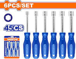 Wadfow Set Screwdrivers with 6 Interchangeable Tips