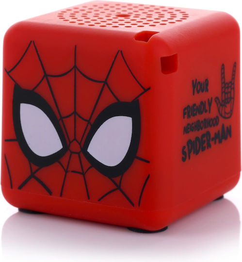Bitty Boomers Bitty Box Bluetooth Speaker with Battery Life up to 4 hours Spiderman