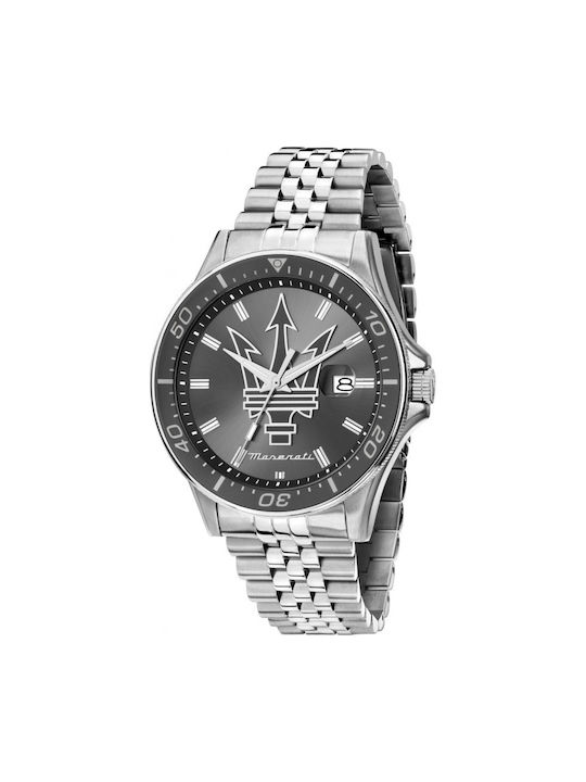 Maserati Sfida Watch Battery with Silver Metal Bracelet