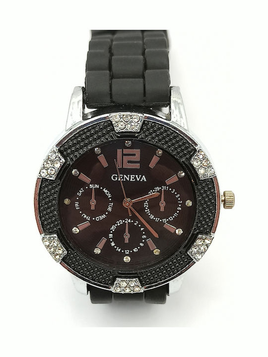 PS Silver Watch with Battery Mechanism PS Silver Watch with Battery Mechanism