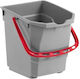 Резервна кофа 15 литра Nickita Carts червено сиво Tts Cleaning Tts.t080255er