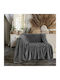 Melinen Enzo Ριχτάρι Πολυθρόνας Ζακάρ 130x170εκ. Grey 20003800