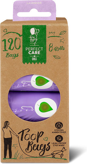 Perfect Care Σακούλες Περιττωμάτων Σκύλου 8 Ρολά των 8τμχ