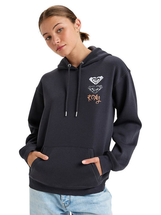 Roxy Surf Stoked Women's Sweatshirt Hooded Black