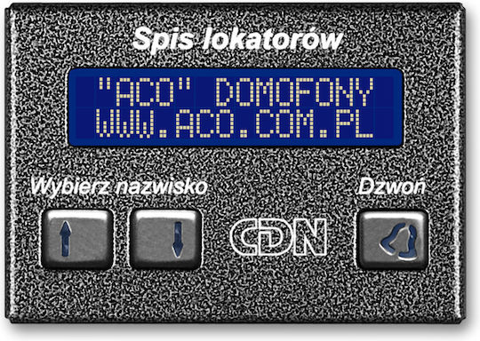 Aco Cdn-230e Gr Elektronischer Graphit-Mieterbestand