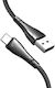 Xmart Редовна USB 2.0 Кабел USB-C мъжки - USB-A мъжки Черен 1.2м