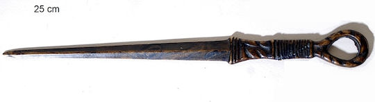 Cutter de hârtie decorativ din alamă antică 25cm Royal Art Stl397br Material antic alamă Colecția Royal Art Stl397br