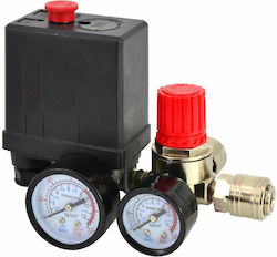 Awtools Compressor Pressure Switch 230v 2 Input 1/4" Awtools Compressor Pressure Switch 230v 2 Input 1/4"