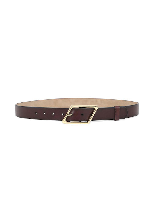 Doca Leather Women's Belt Brown