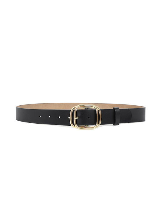 Doca Leather Women's Belt Black