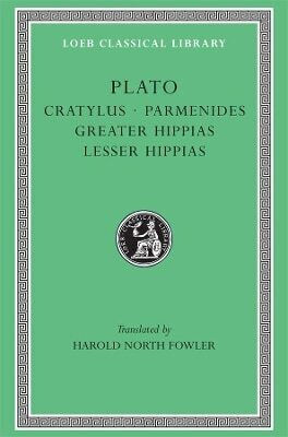 Cratylus Parmenides Greater Hippias Lesser Hippias Plato 0101