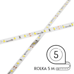 Greenie Led Tape 60x2835smd 6w/m Ip65 Cw Roll 5m Tl506cw